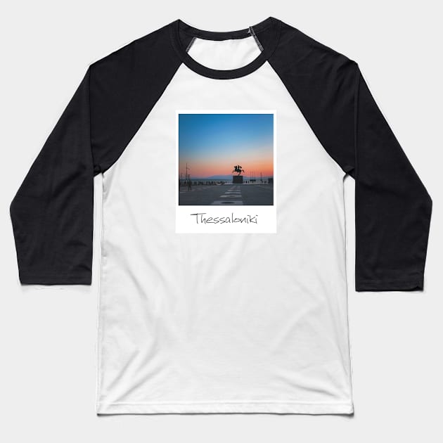 Thessaloniki Baseball T-Shirt by greekcorner